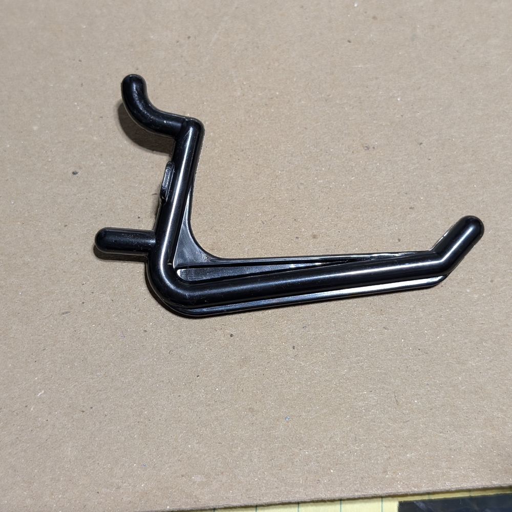 Black Plastic Hooks